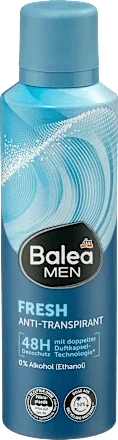 Balea  MEN Anti-transpirant Deospray Fresh, 200 ml