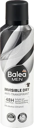 Balea MEN Antitranspirant Deospray Invisible Dry, 200 ml