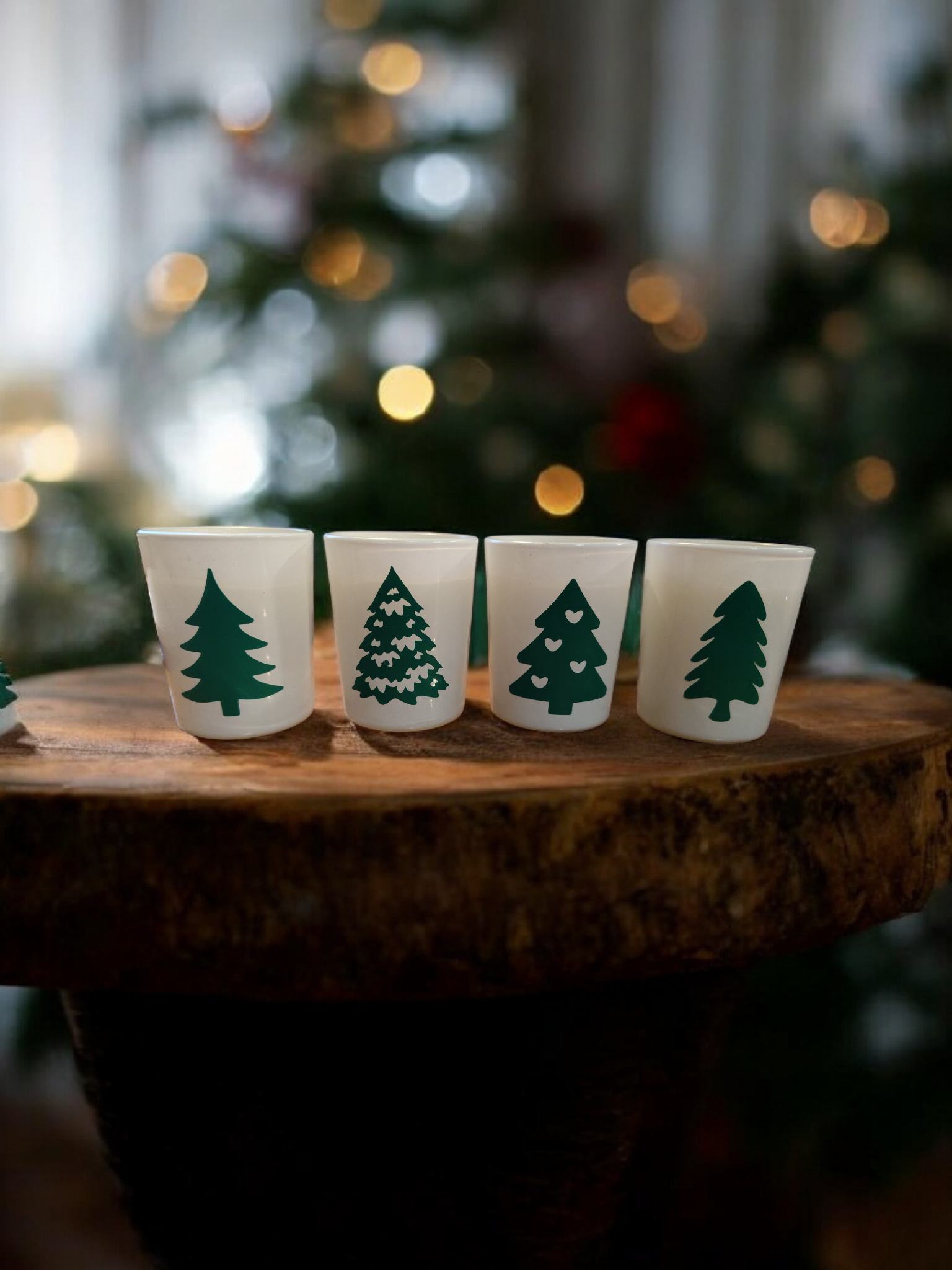 Set kaarsjes 4 stuks