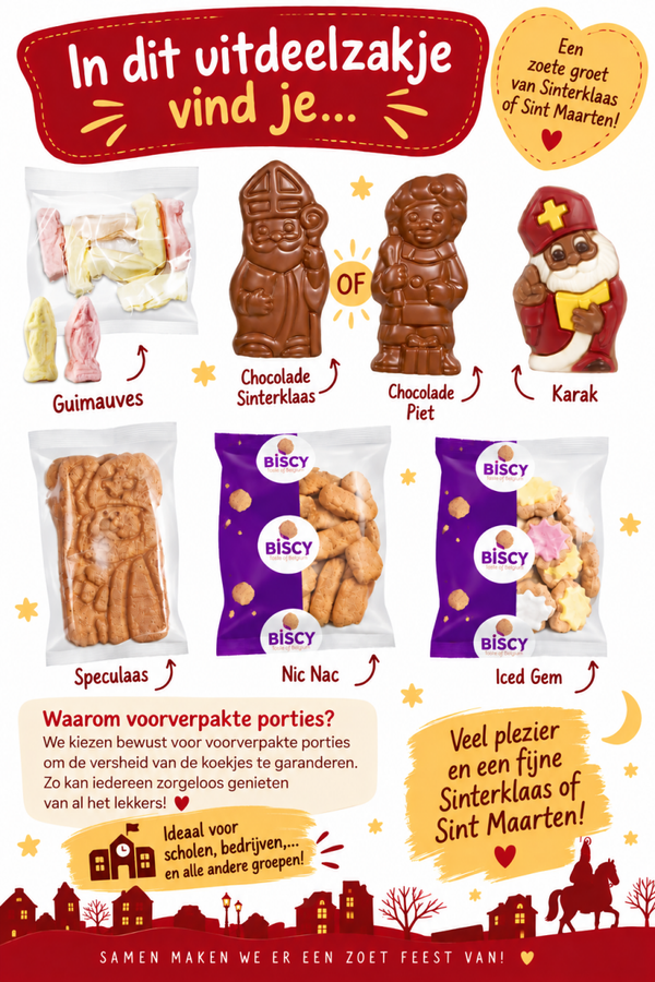 sint uitdeelzakje