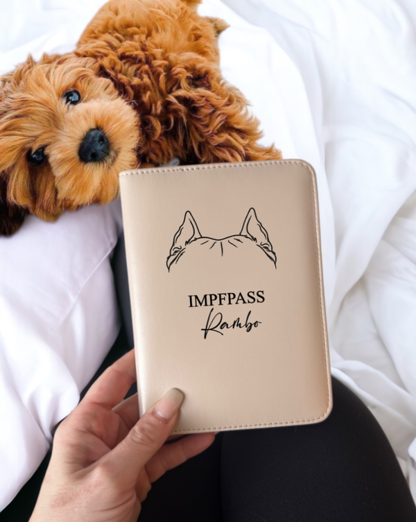 IMPFPASS HÜLLE HUNDEÖHRCHEN