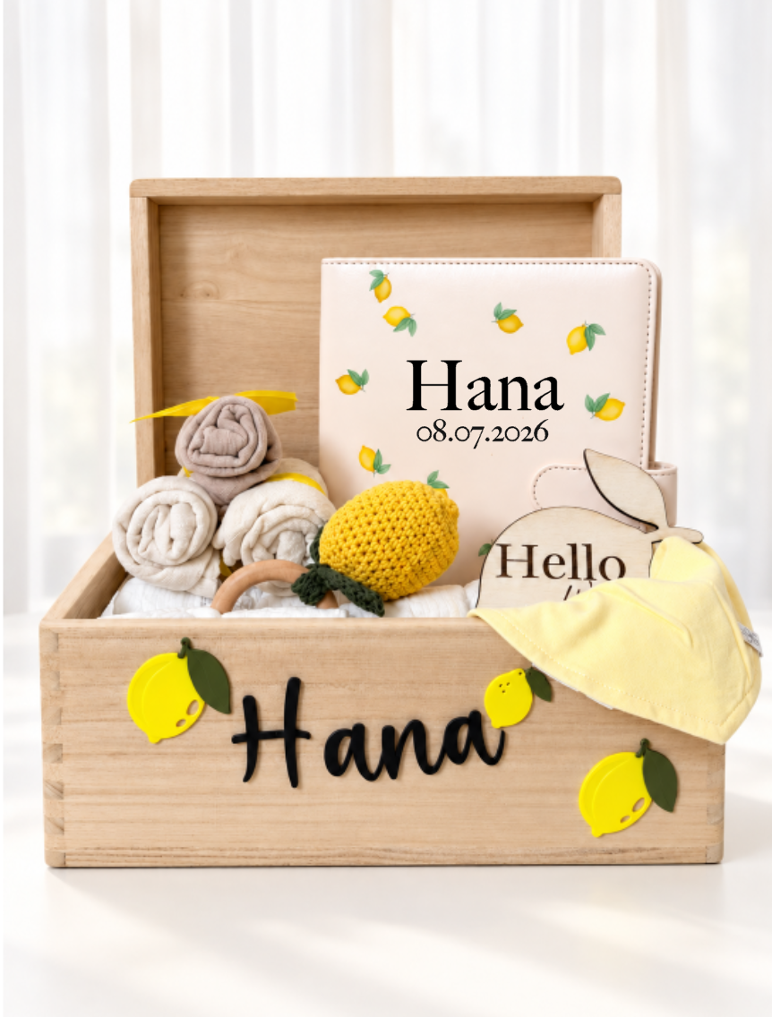 Geschenkbox S – Zitrone