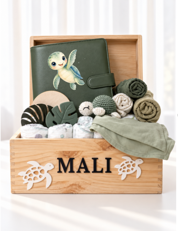 Geschenkbox S – Schildkröte Tilly die Schildkröte