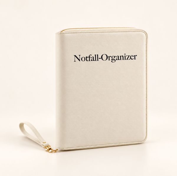 Notfallorganizer – alles Wichtige an einem Ort
