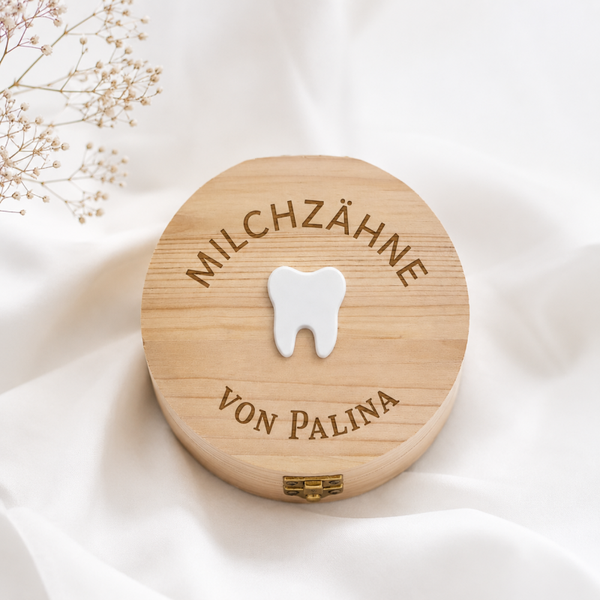 Personalisierte Milchzahnbox – gross