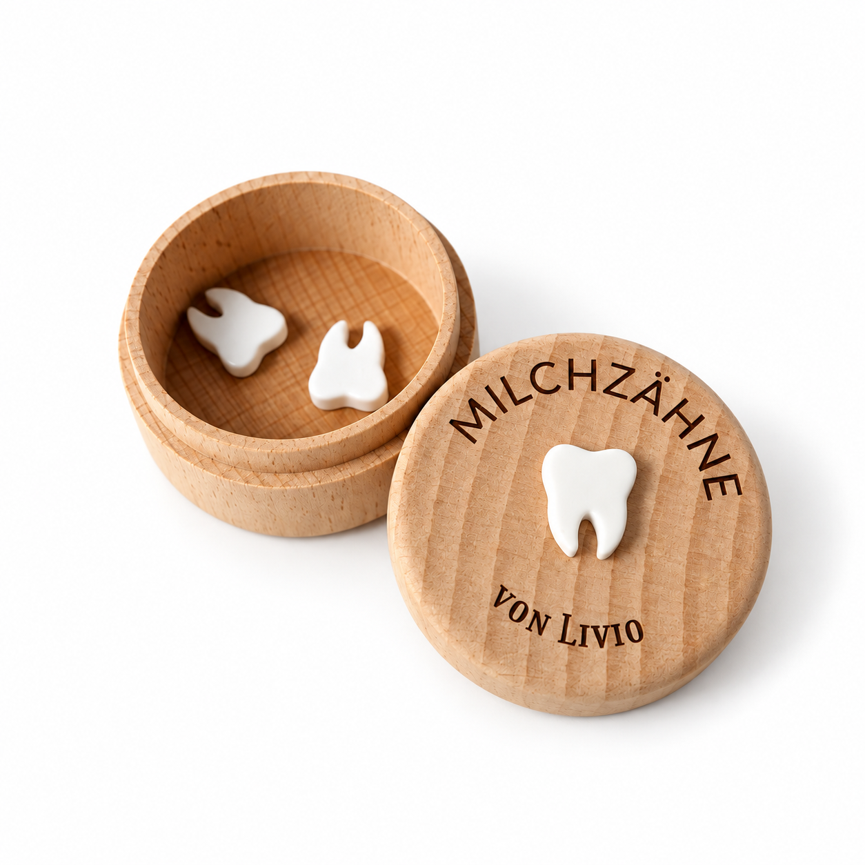 Personalisierte Milchzahndose – klein