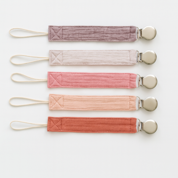 Musselin-Schnullerkette