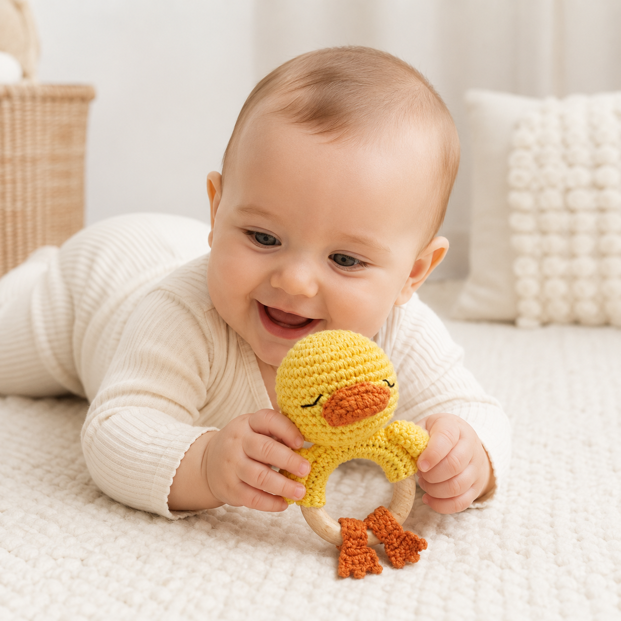 Häkelrassel Lotti – die kleine Ente