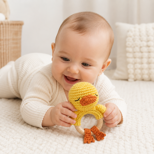 Häkelrassel Lotti – die kleine Ente