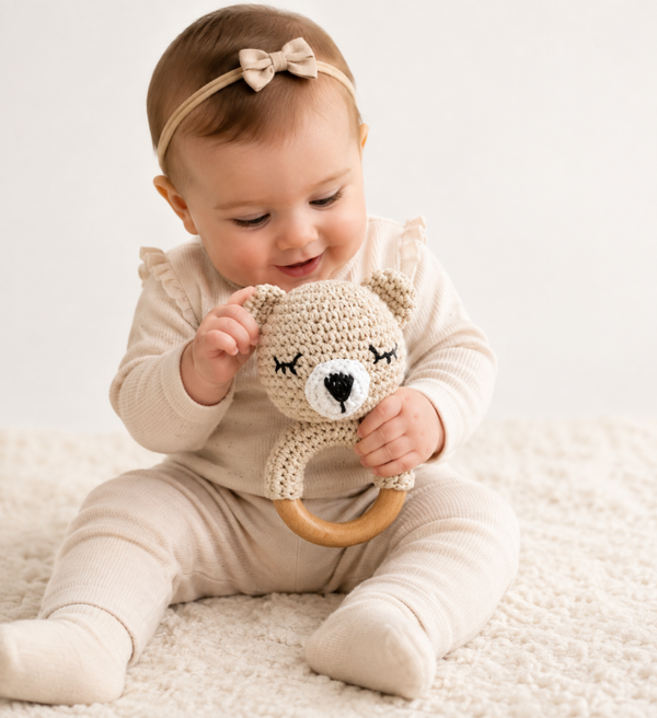 Häkelrassel Teddy Milo