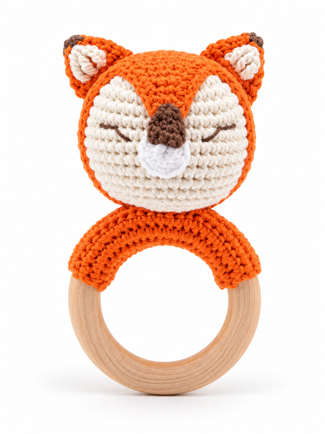 Häkelrassel Fino – der kleine Fuchs