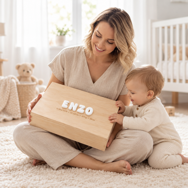 Baby-Erinnerungsbox Schlicht
