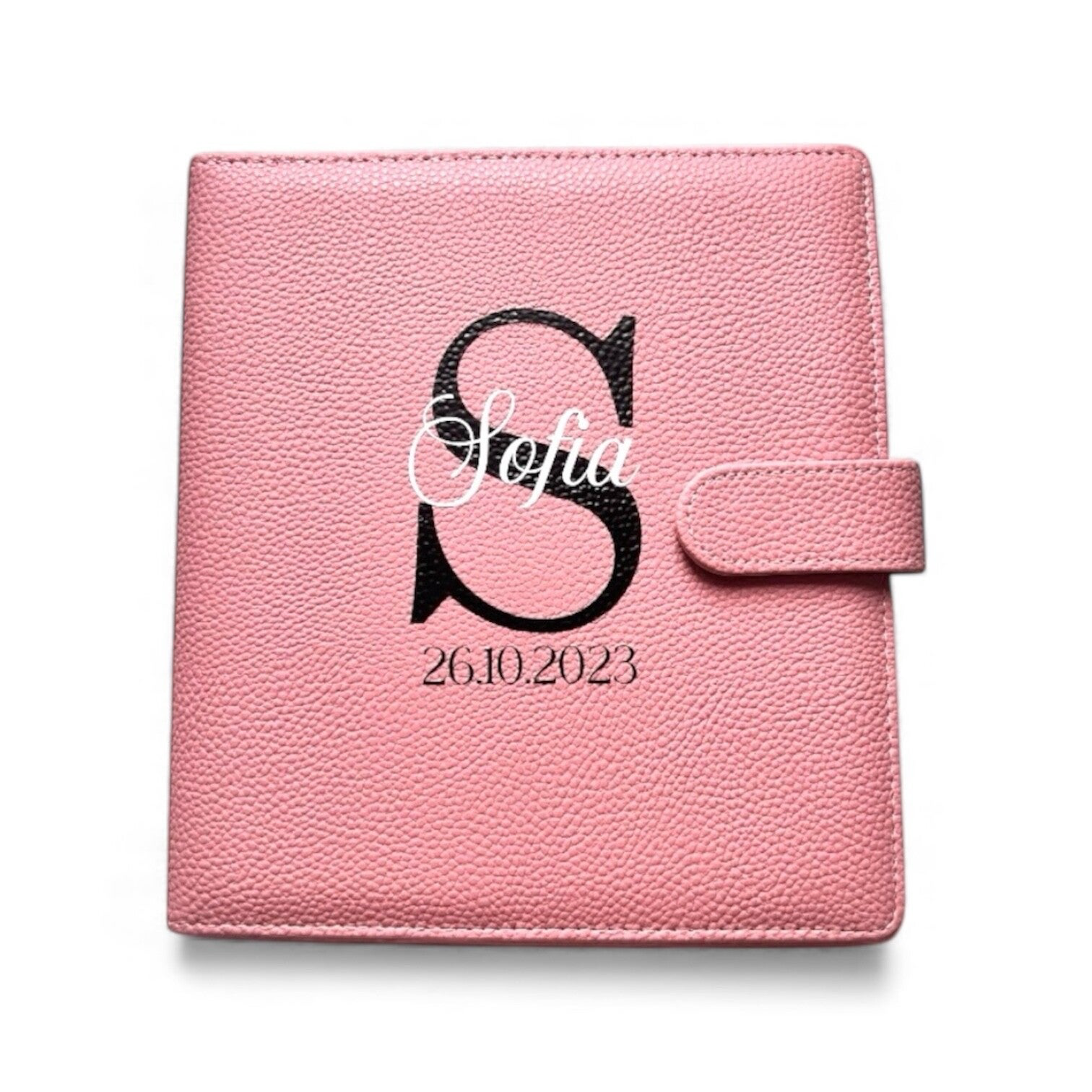 Luxus Gesundheitsheft-Hülle Altrosa