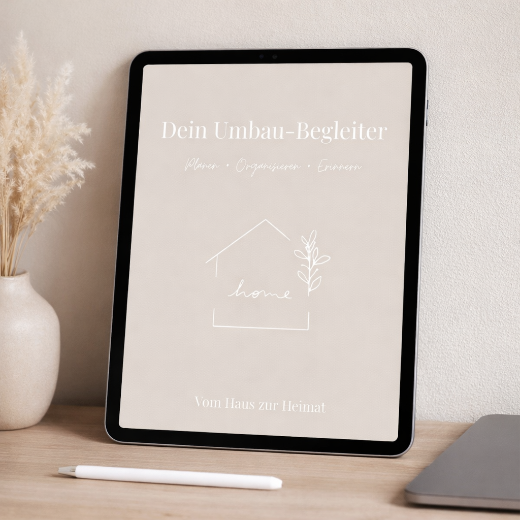 Umbau Erinnerungs- & Planungsbuch
