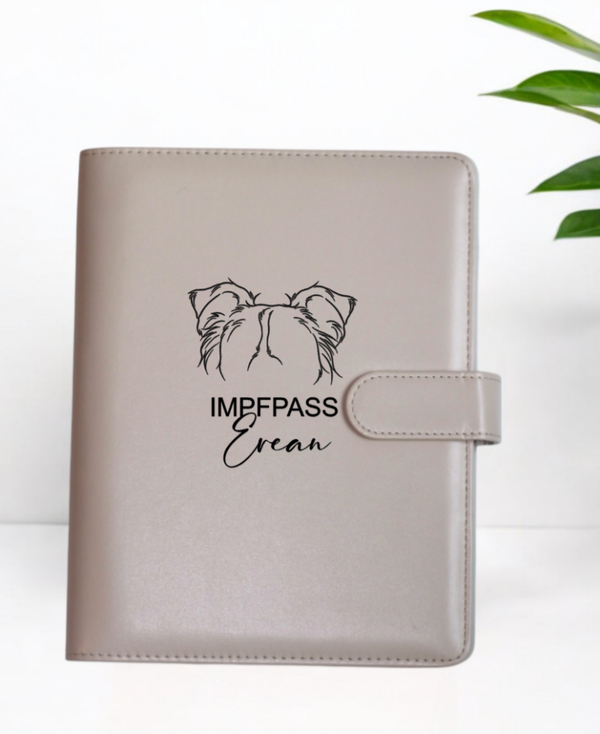 Premium IMPFPASS HÜLLE HUNDEÖHRCHEN