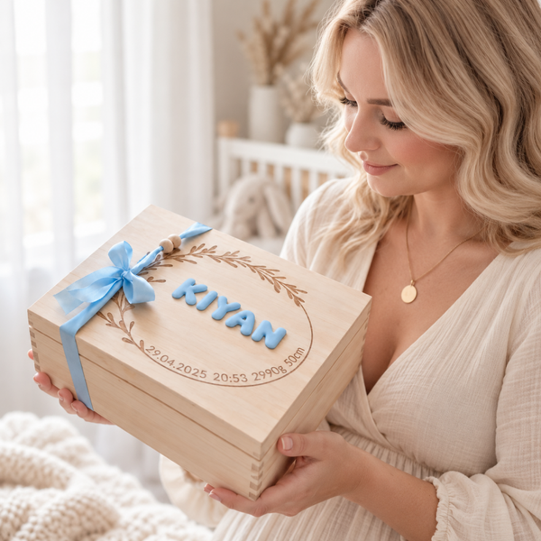 Baby-Erinnerungsbox Kranz