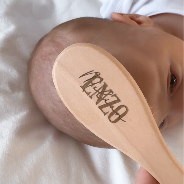 Babyhaarbürste personalisiert