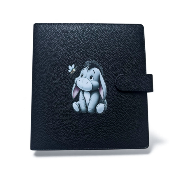 Luxus Gesundheitsheft-Hülle Schwarz