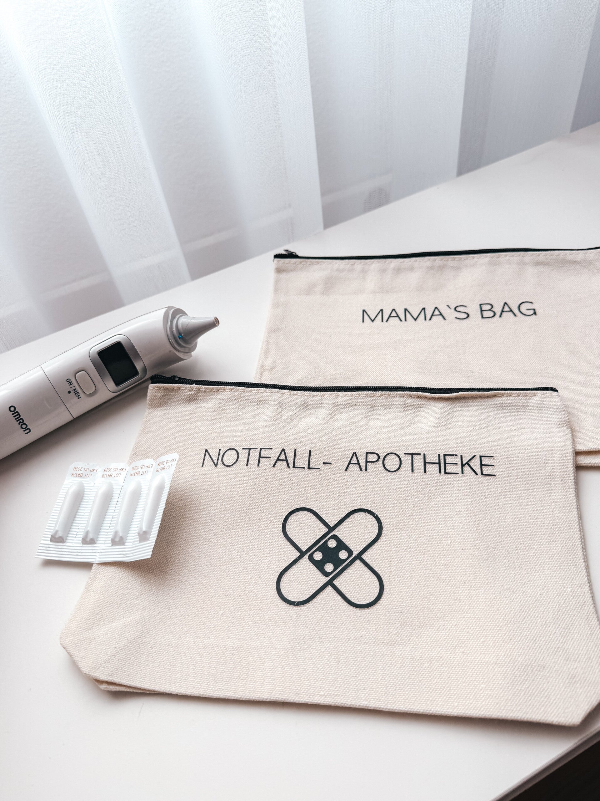 Personalisierbare Pouche für Wechselkleidung & Notfallapotheke