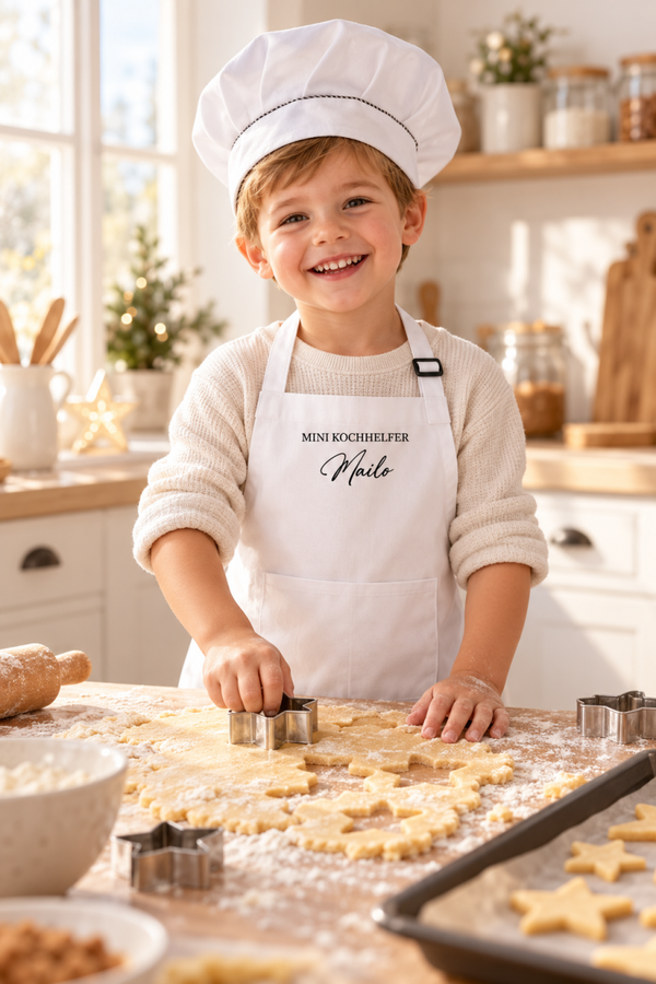 Mini-Küchenhelfer – personalisiertes Backset