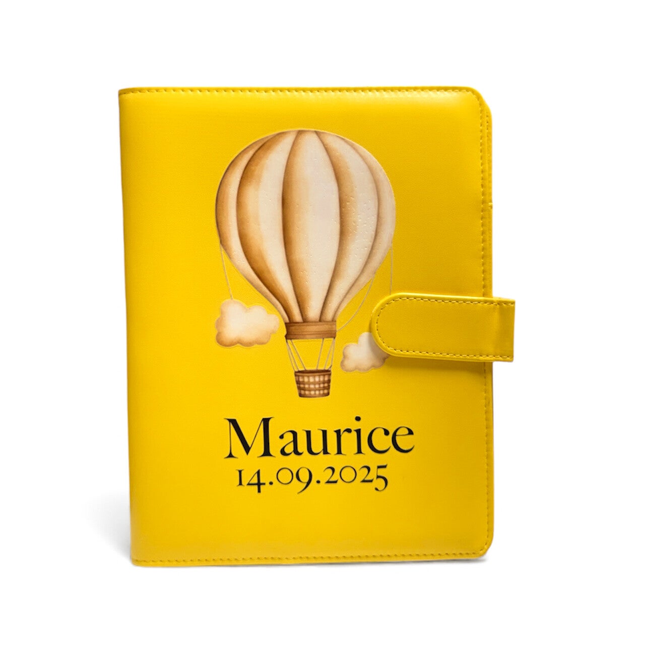 Premium Gesundheitsheft-Hülle Honig Gelb