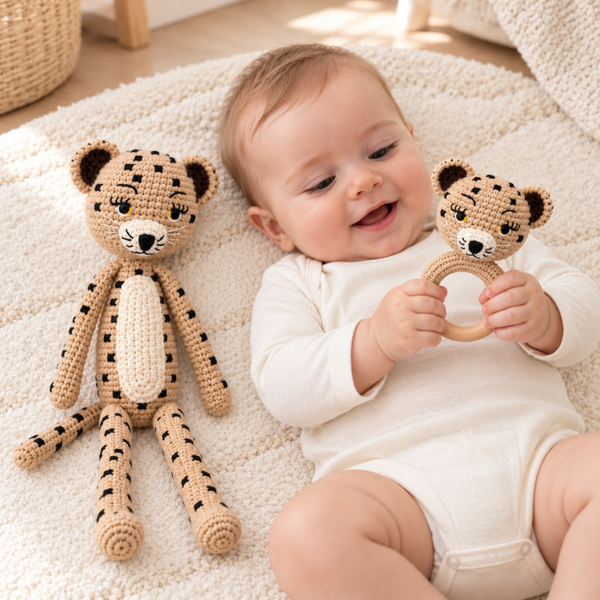 Dalmatiner-Set Pongo -  Häkelrassel & Kuscheltier