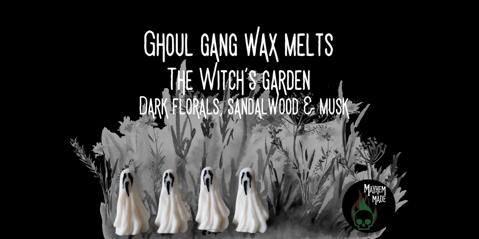 Ghoul Gang Wax Melts -The Witch's garden 4st