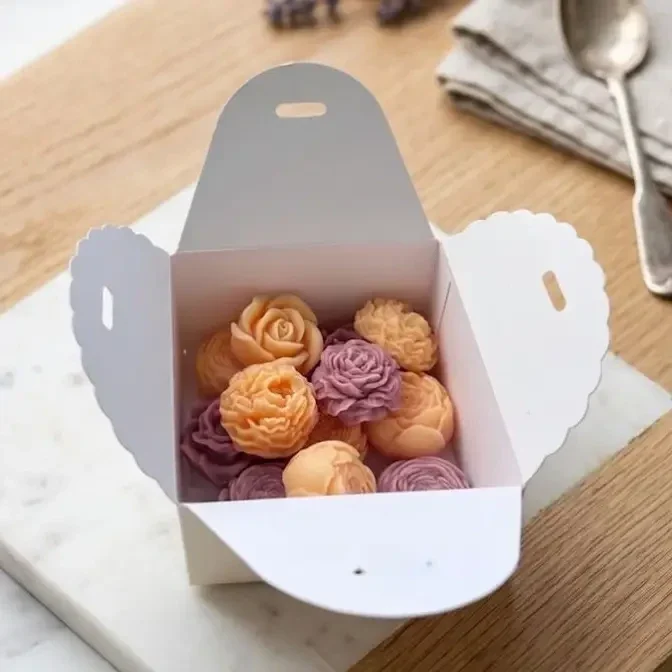 Luxe Giftbox Sojawas Waxmelts - Bloementuin