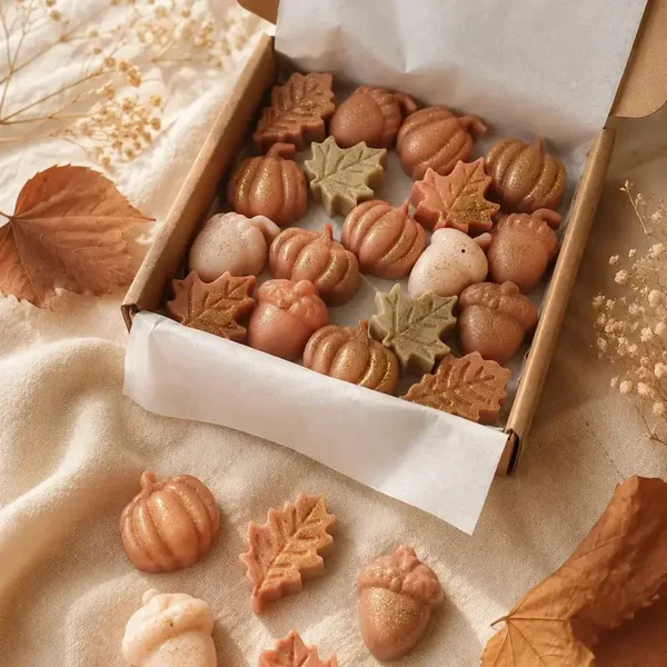 Mini Herfst Wax Melts - Toffe nut Latte 18 stuks
