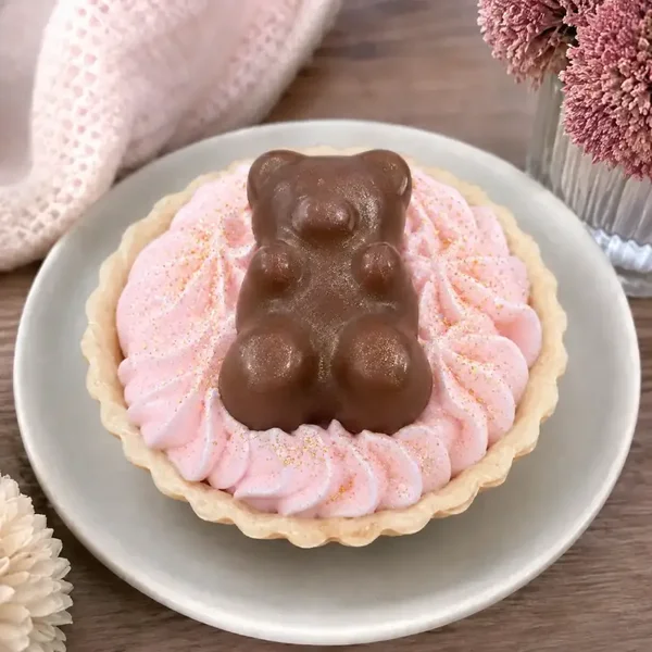 Zacht smeltend taartje - marshmallow