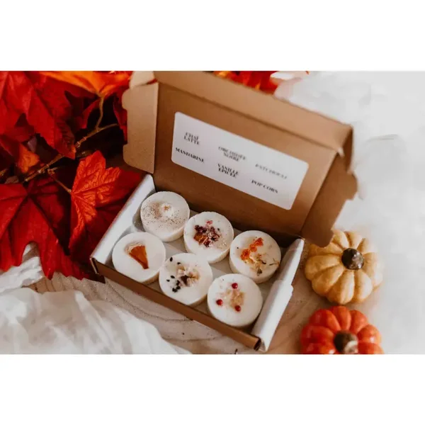 herfstbox met 6 geurende fondants