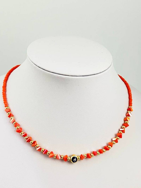 Nazar orange ketting