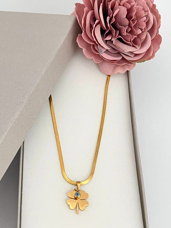 Stalen Balıksırtı Yonca Ketting