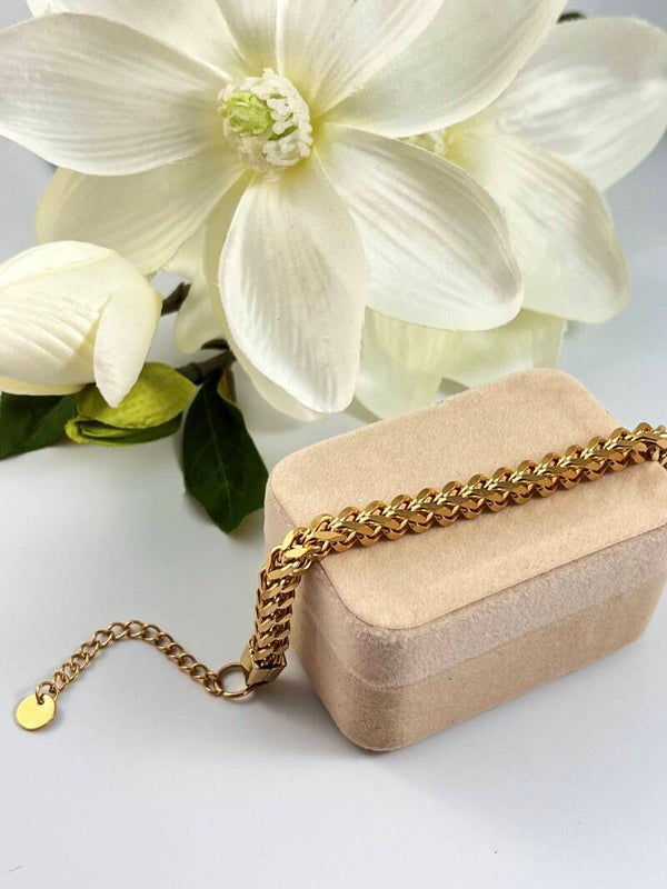 Stalen Başak armband