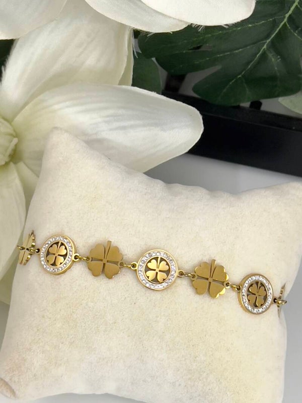 Rvs Yonca Briljant Armband