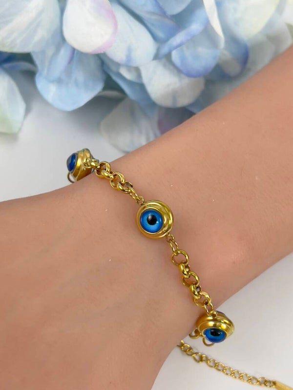 Rvs Göznazar Armband