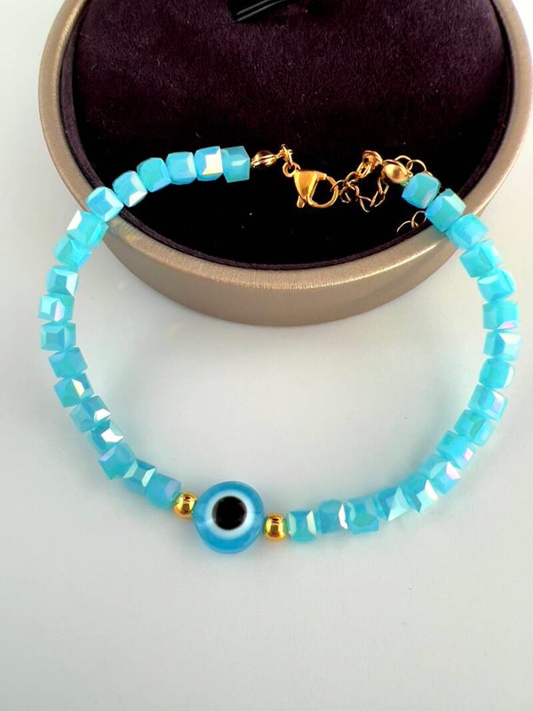 Nazar cubus armband