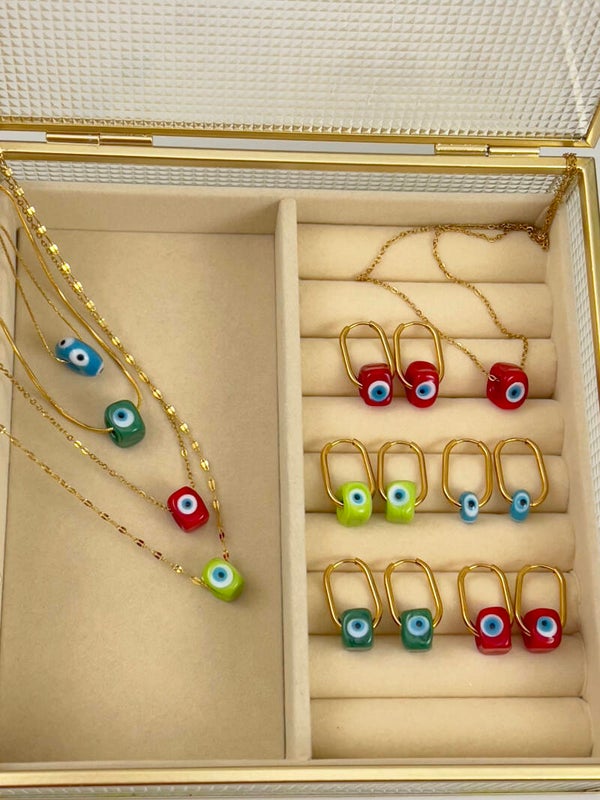 Rvs Tweedelige Nazar Set
