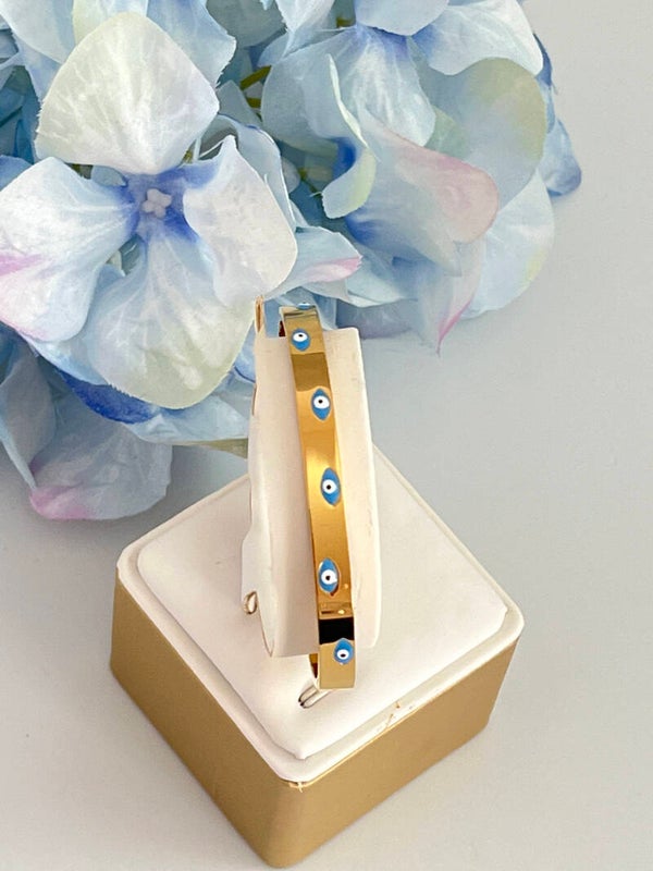 Stalen Slavenarmband