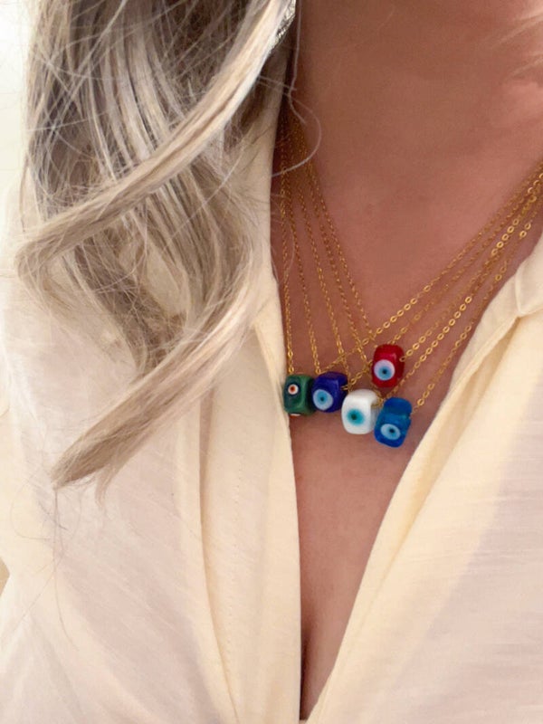 Avşar boncuk ketting