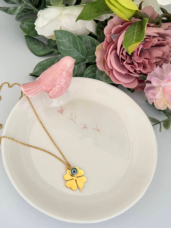 Stalen Yonca Ketting