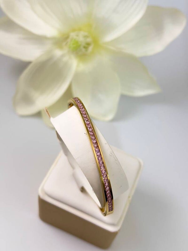 Rvs Roze Armband