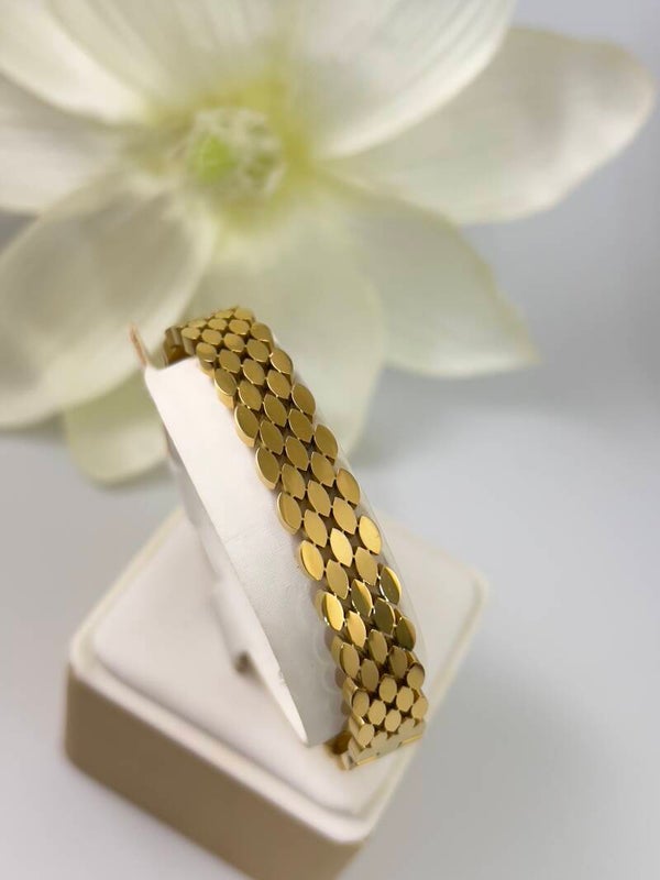 Rvs Baklava Armband