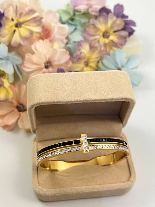 Stalen Trendy Chic slavenarmband