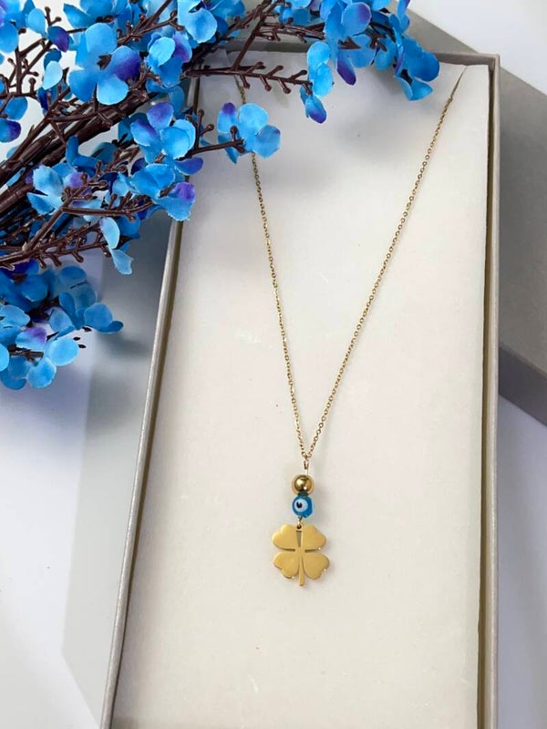Stalen Yonca ketting