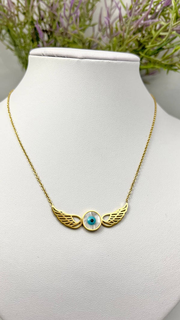 Kanatlı melek ketting