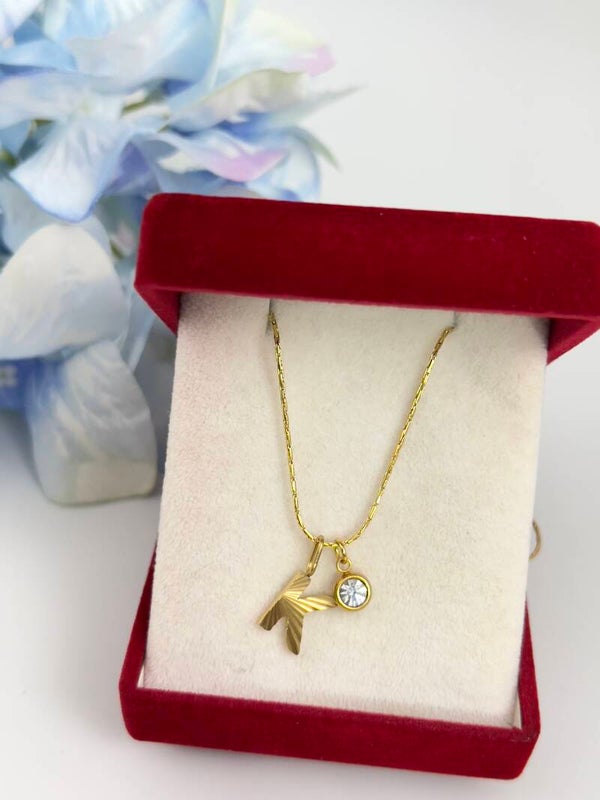 Stalen Letter Ketting