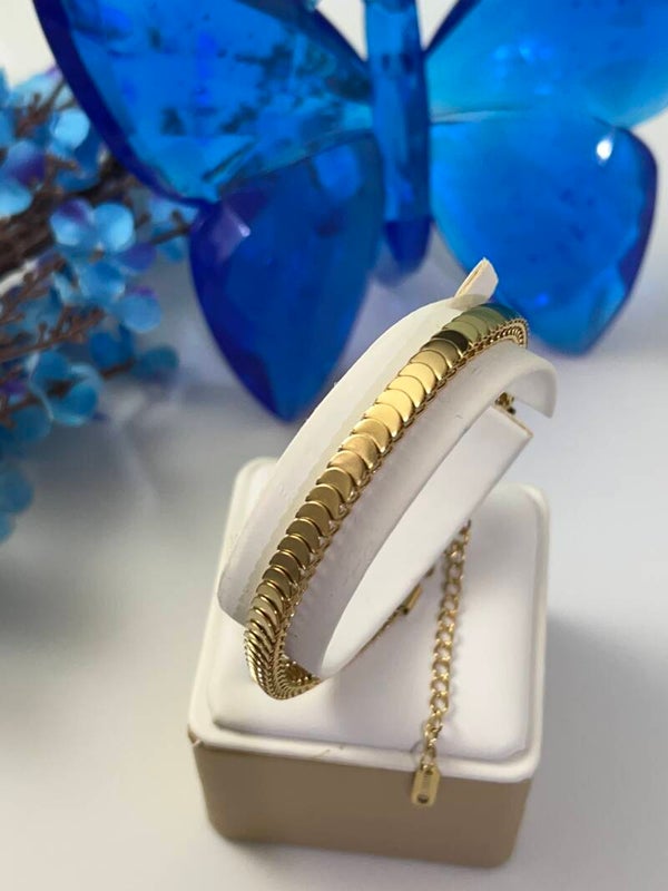 Stalen balıksırtı armband