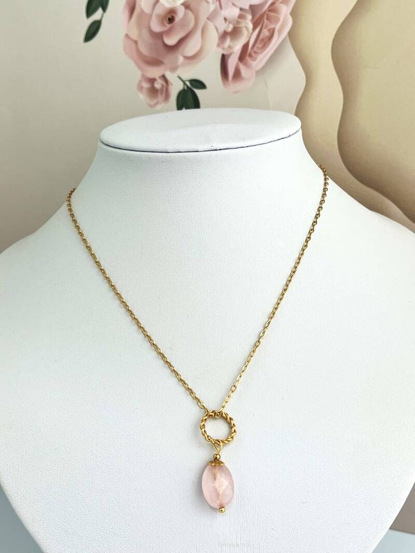 Rose Quartz ketting