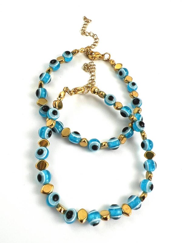 Nazar oogjes armband